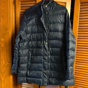 Dark Teal Puffer Jacket